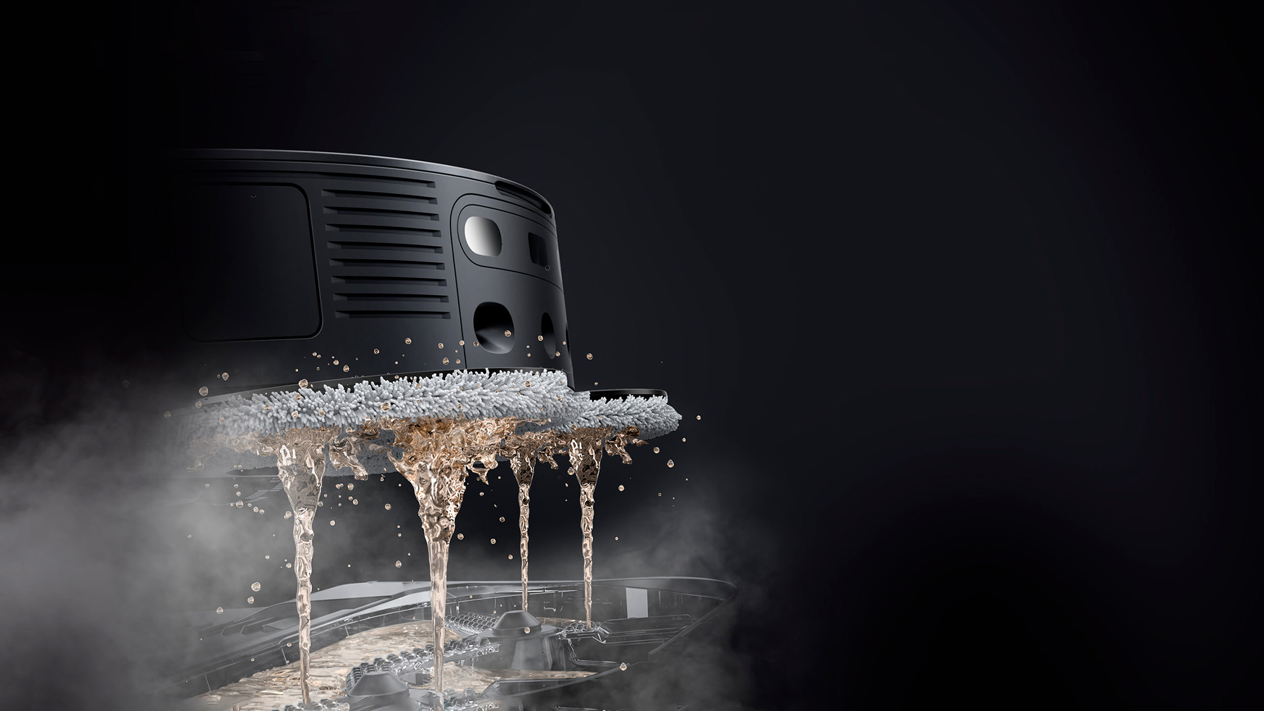 Dreame X20 Pro умеет мыть пол вплотную к стенам и мебели, не оставляя мёртвых зон
